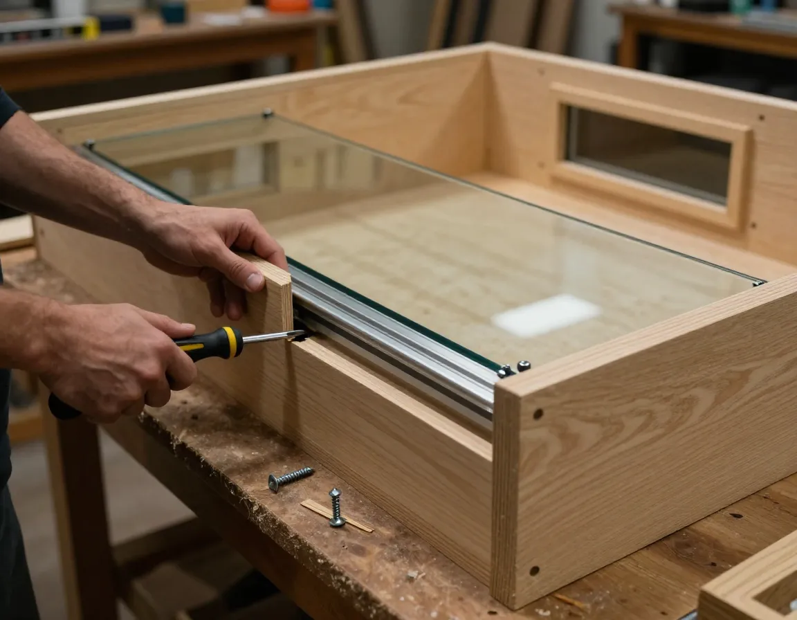 Diy wooden ball python enclosure sliding glass door installation