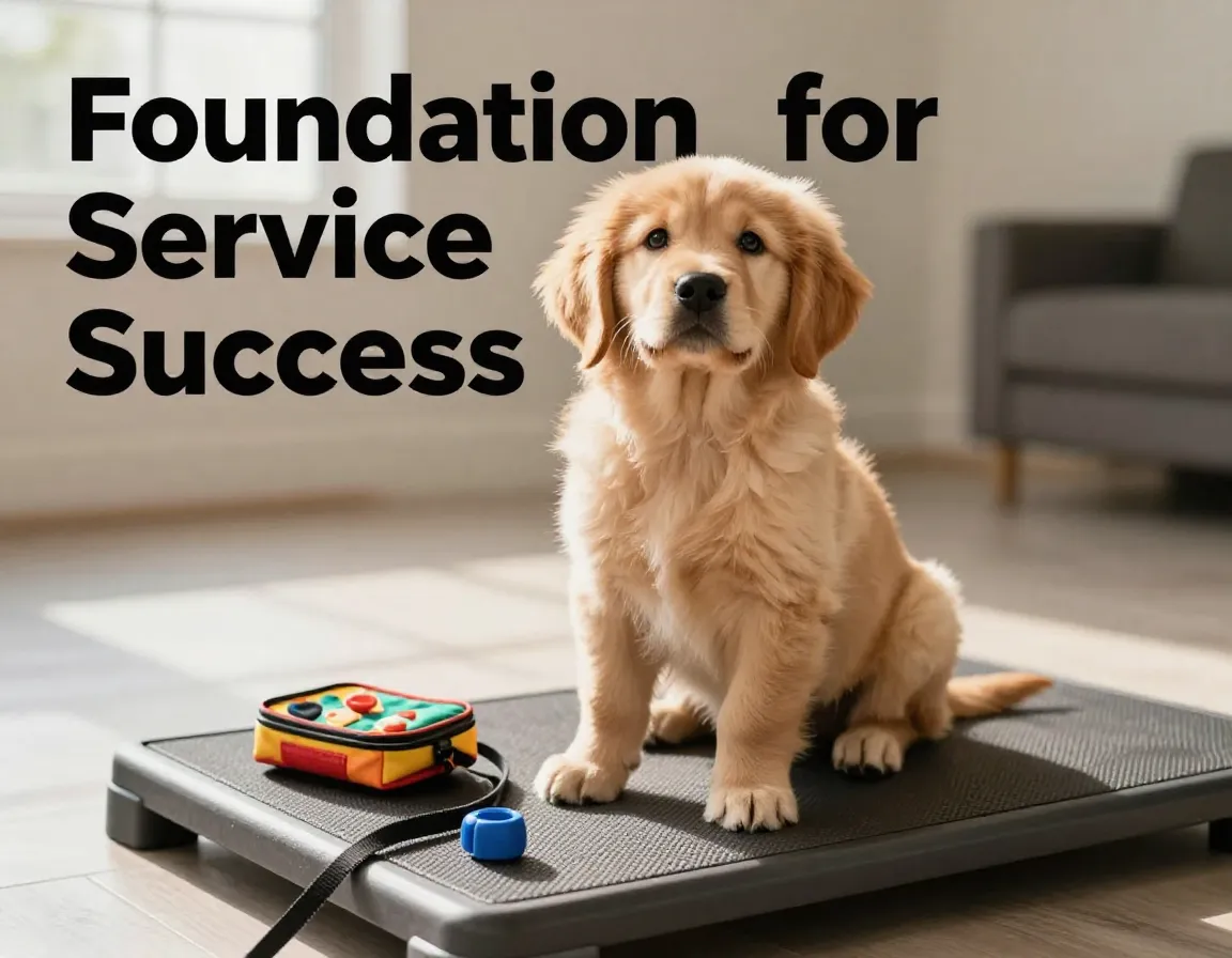 Golden retriever puppy training platform foundation service success