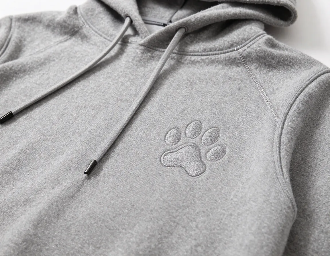 Luxury cashmere blend hoodie with hand finished seams detail