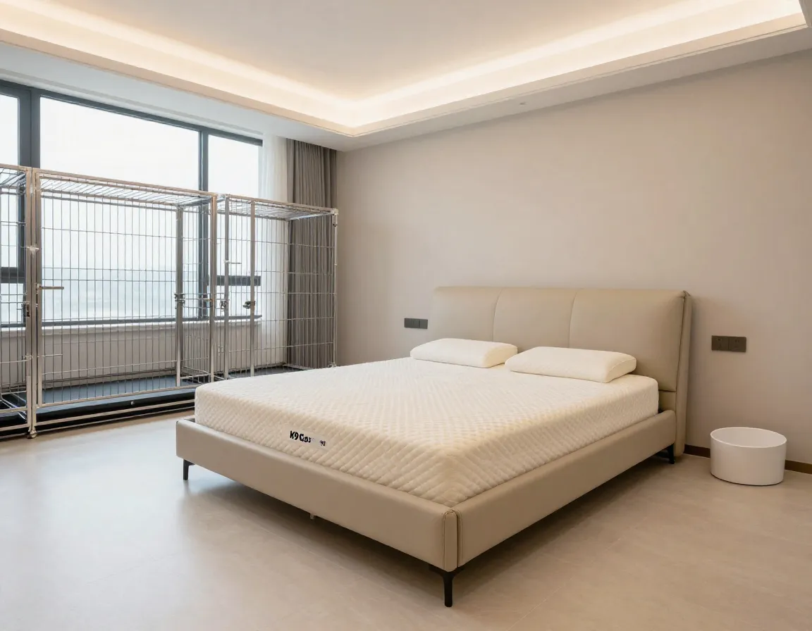 K9 resorts pioneer gold standard spacious luxury pet hotel suite