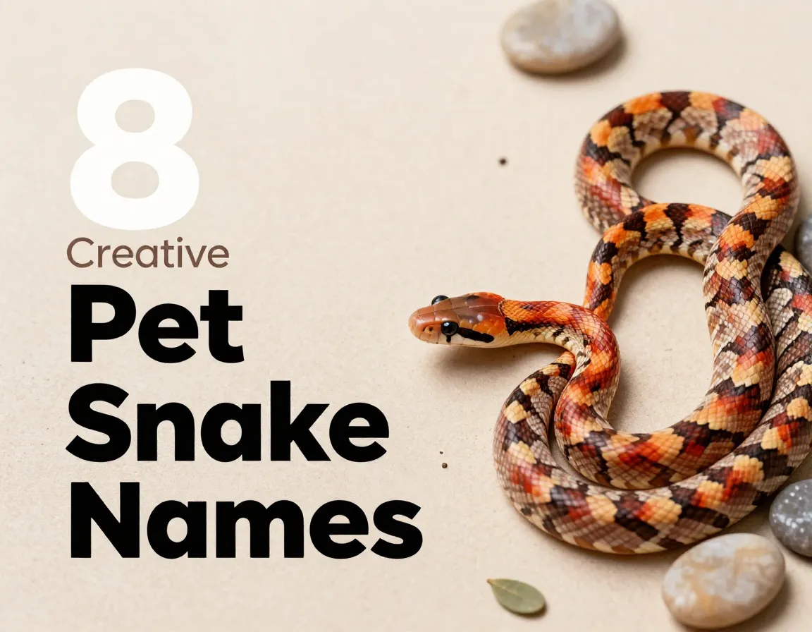A vibrant pet snake coiled on minimalist habitat substrate