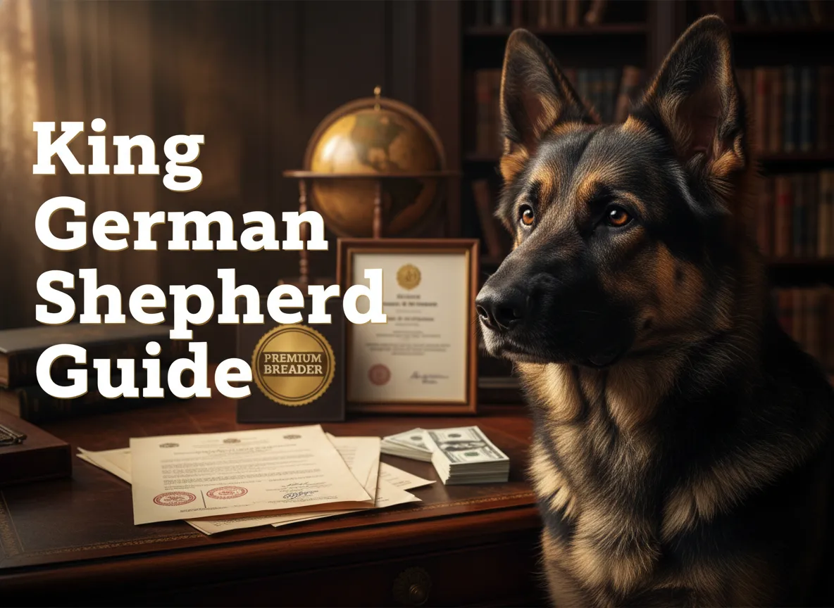 Majestic king german shepherd premium breeder documents investment guide