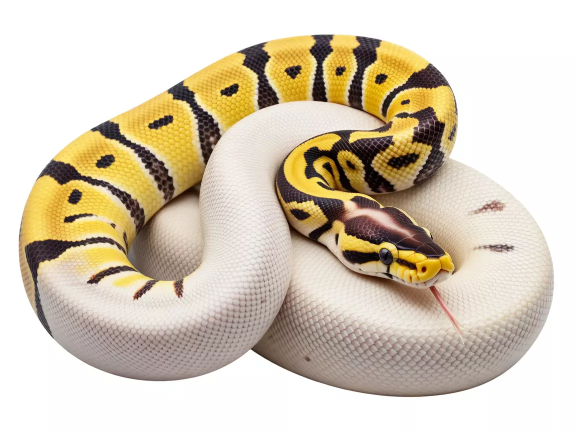 Banana pied combination white patches vibrant yellow purple patterns