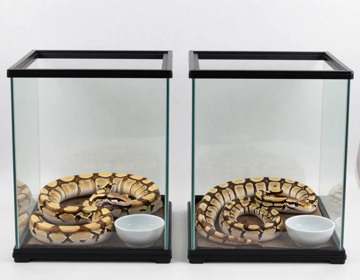 Spider morph head tilt versus healthy pinstripe comparison