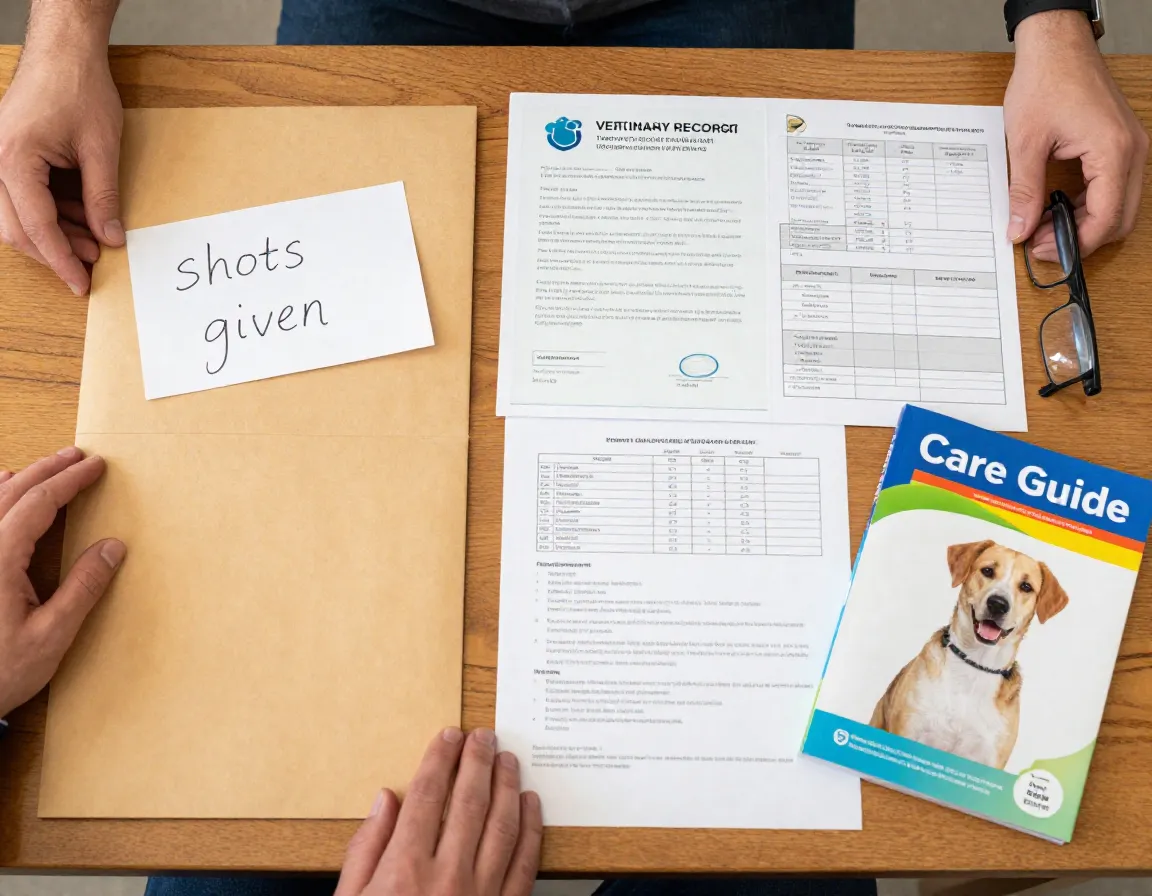 Comparing sparse versus complete pig health documentation paperwork