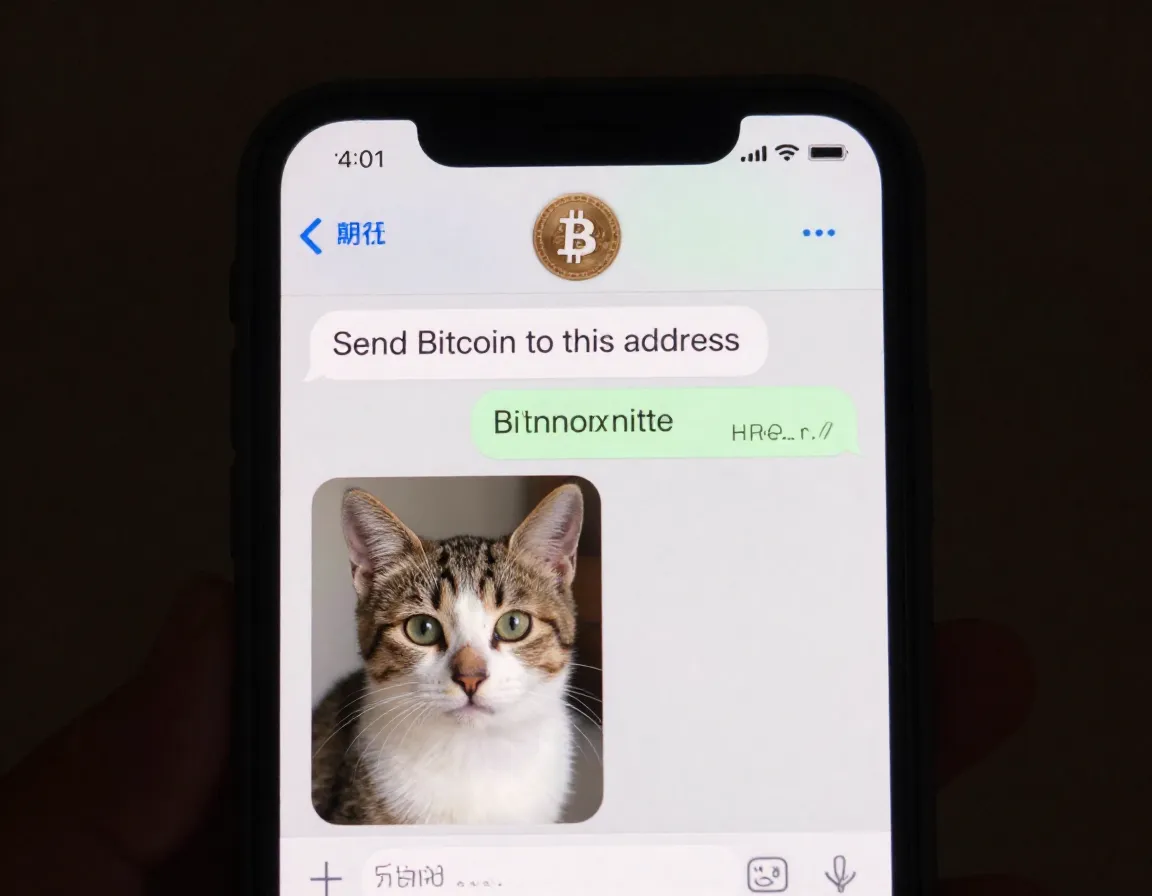 Seller requesting suspicious cryptocurrency payment for kitten sale