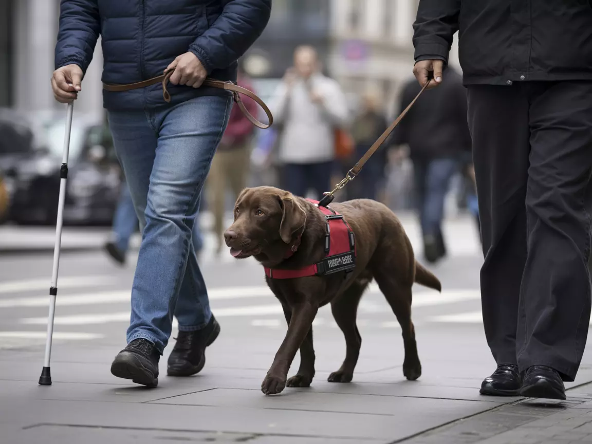 Remarkable versatility of a labrador retriever as a service dog