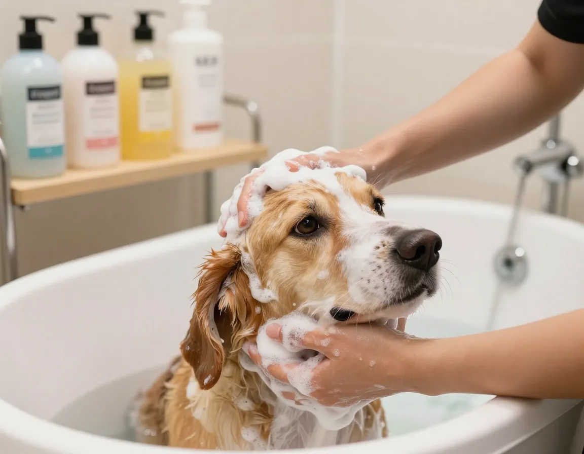 Full service spa and grooming facilities for luxury pets