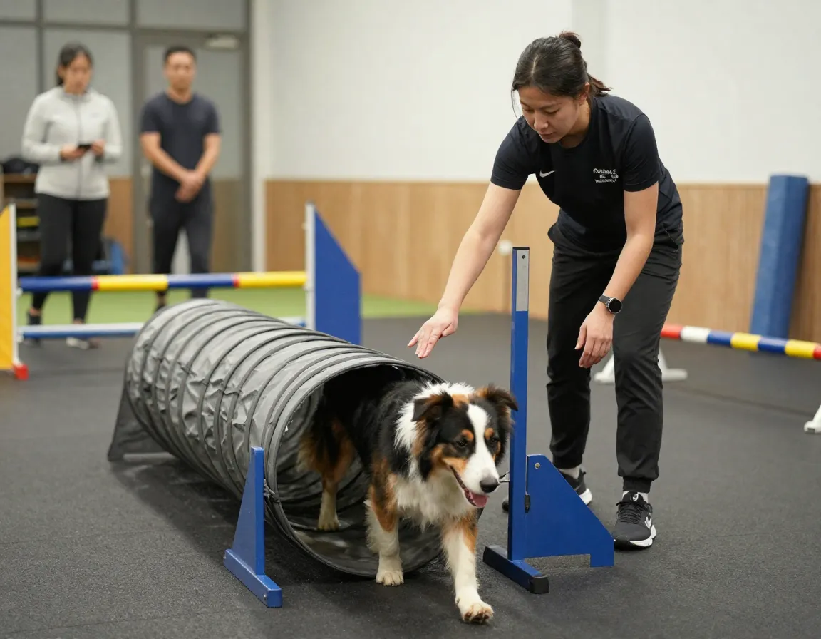 Advanced training and behavioral programs for boarding dogs