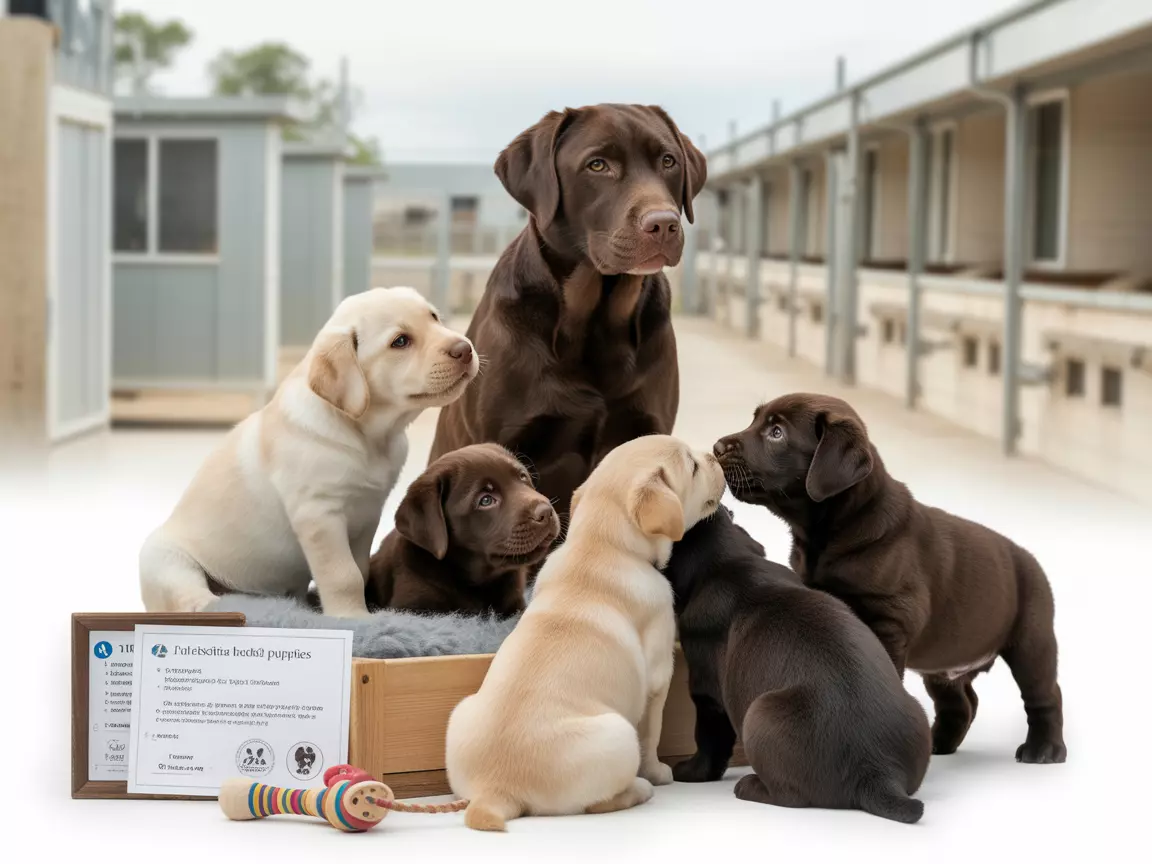 Consistent availability of labrador puppies from responsible breeder