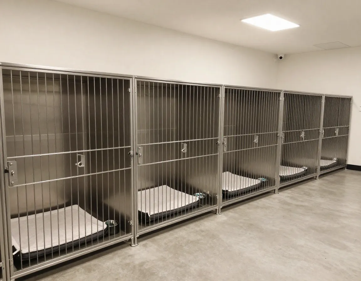 Evaluate facility safety security and physical environment of kennels