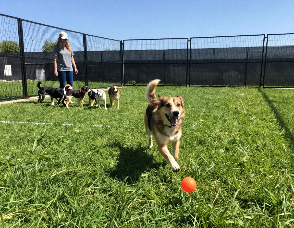 Review exercise socialization and daily activity programs for dogs