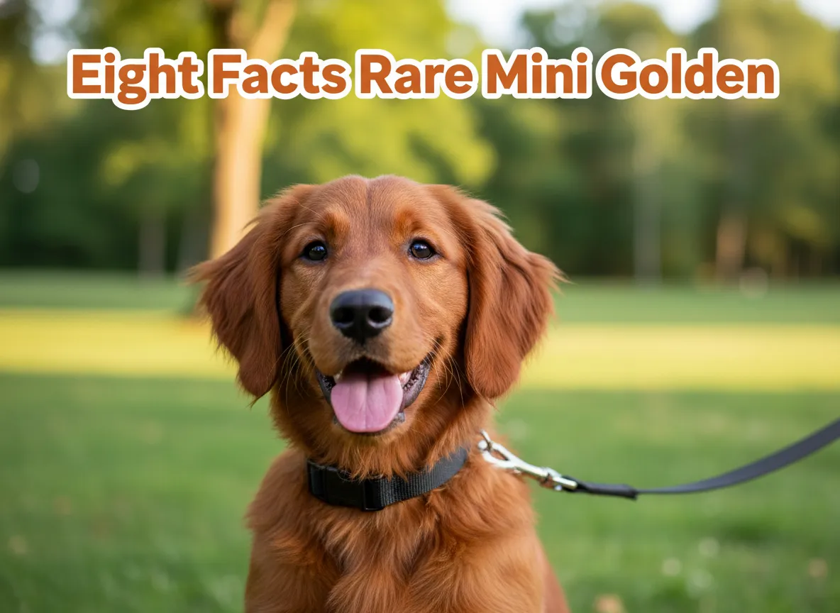 Red golden retriever puppy park sunlight leash texture