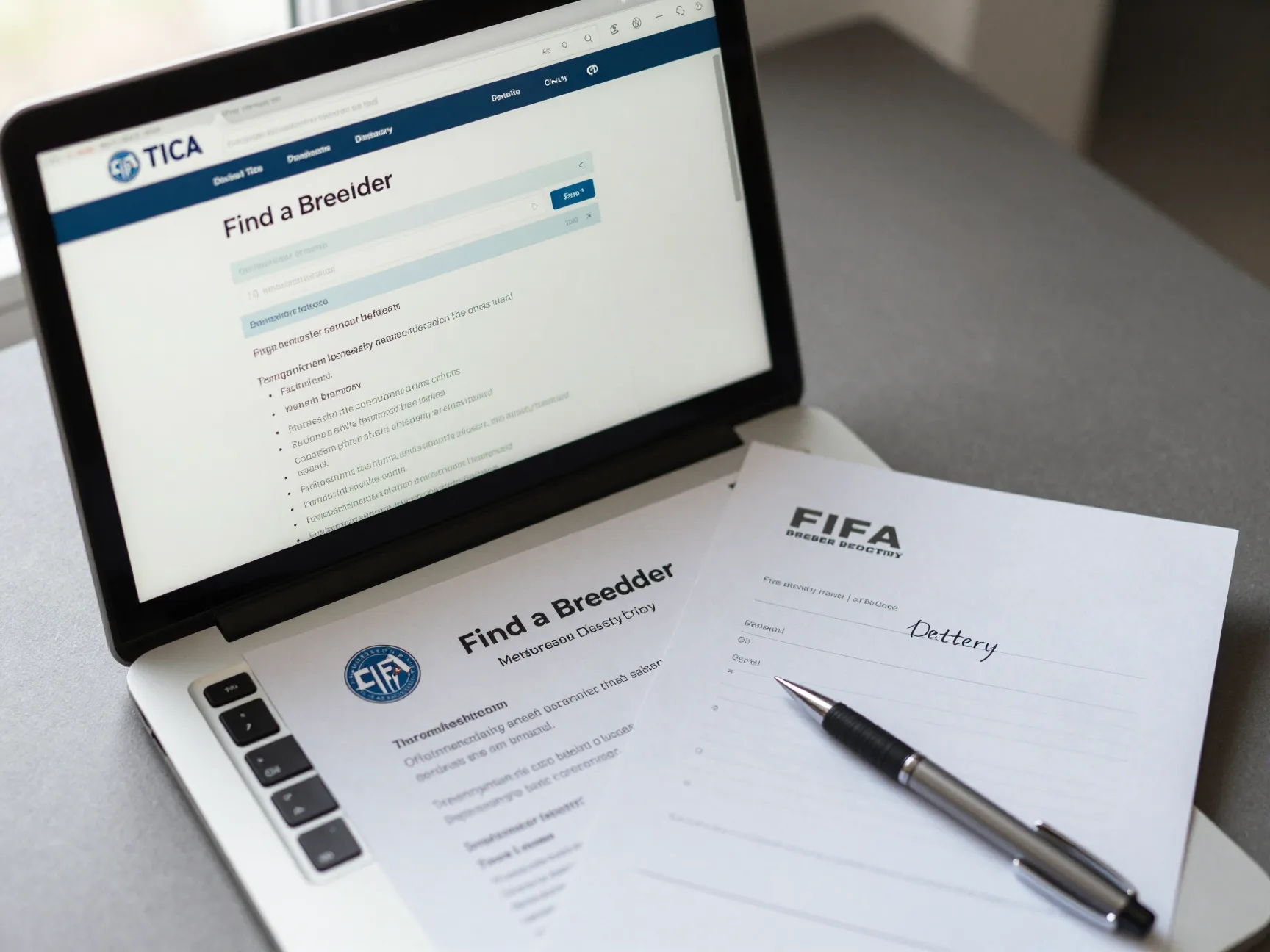 Official tica cfa fife registry document search results verification