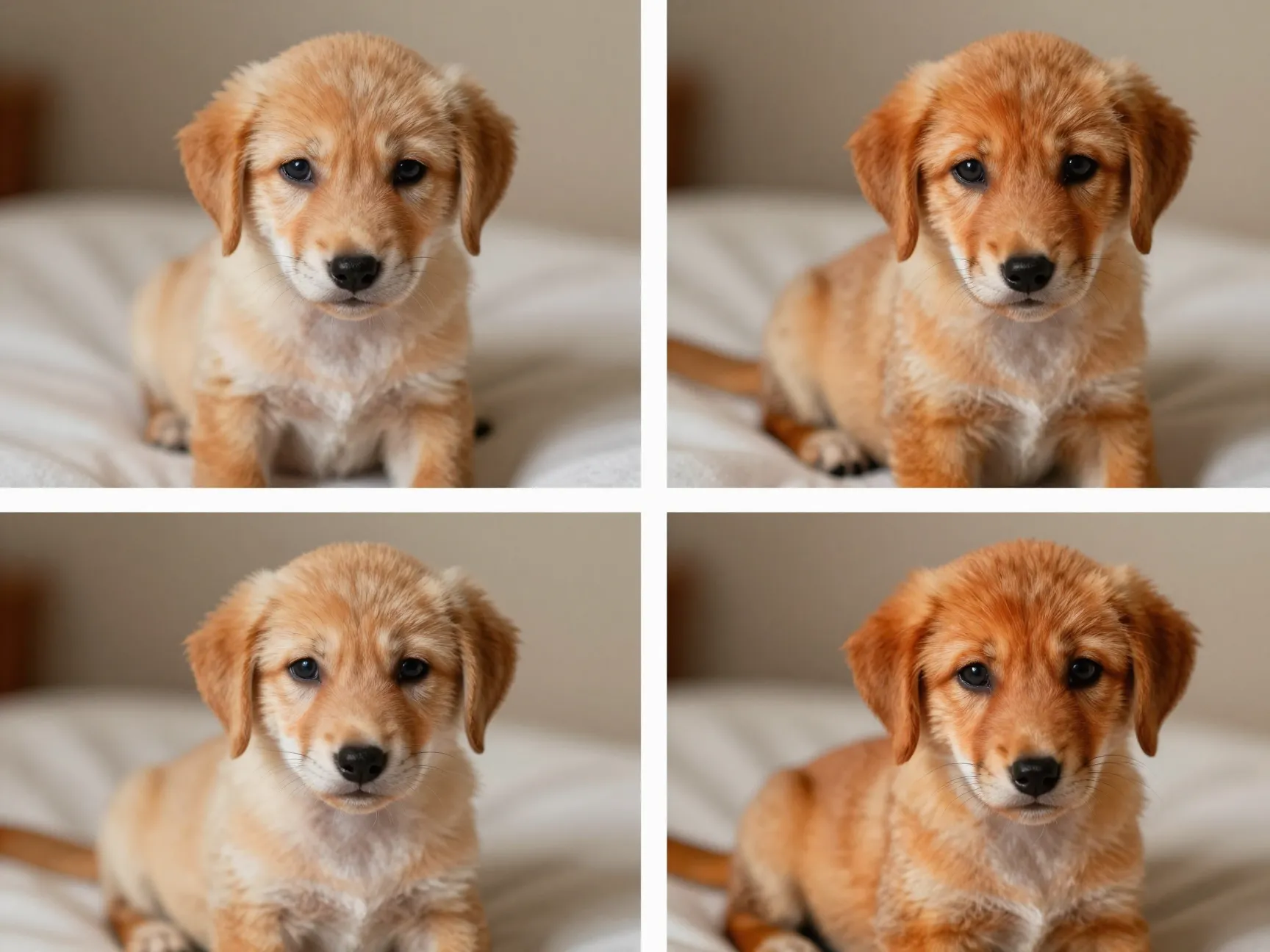 Fox red lab puppy coat color development three eight weeks old