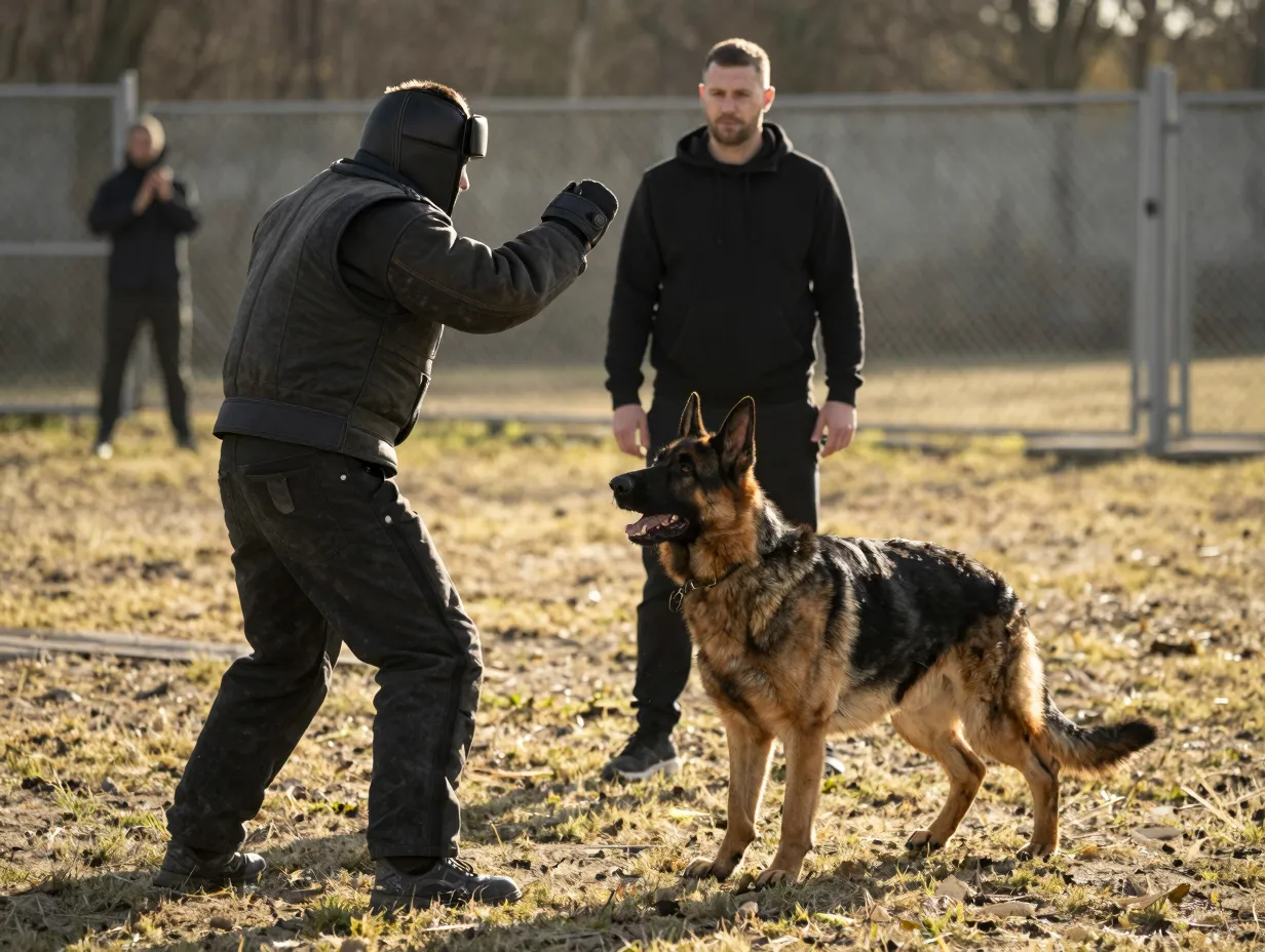 Introduce threat differentiation training with a professional decoy