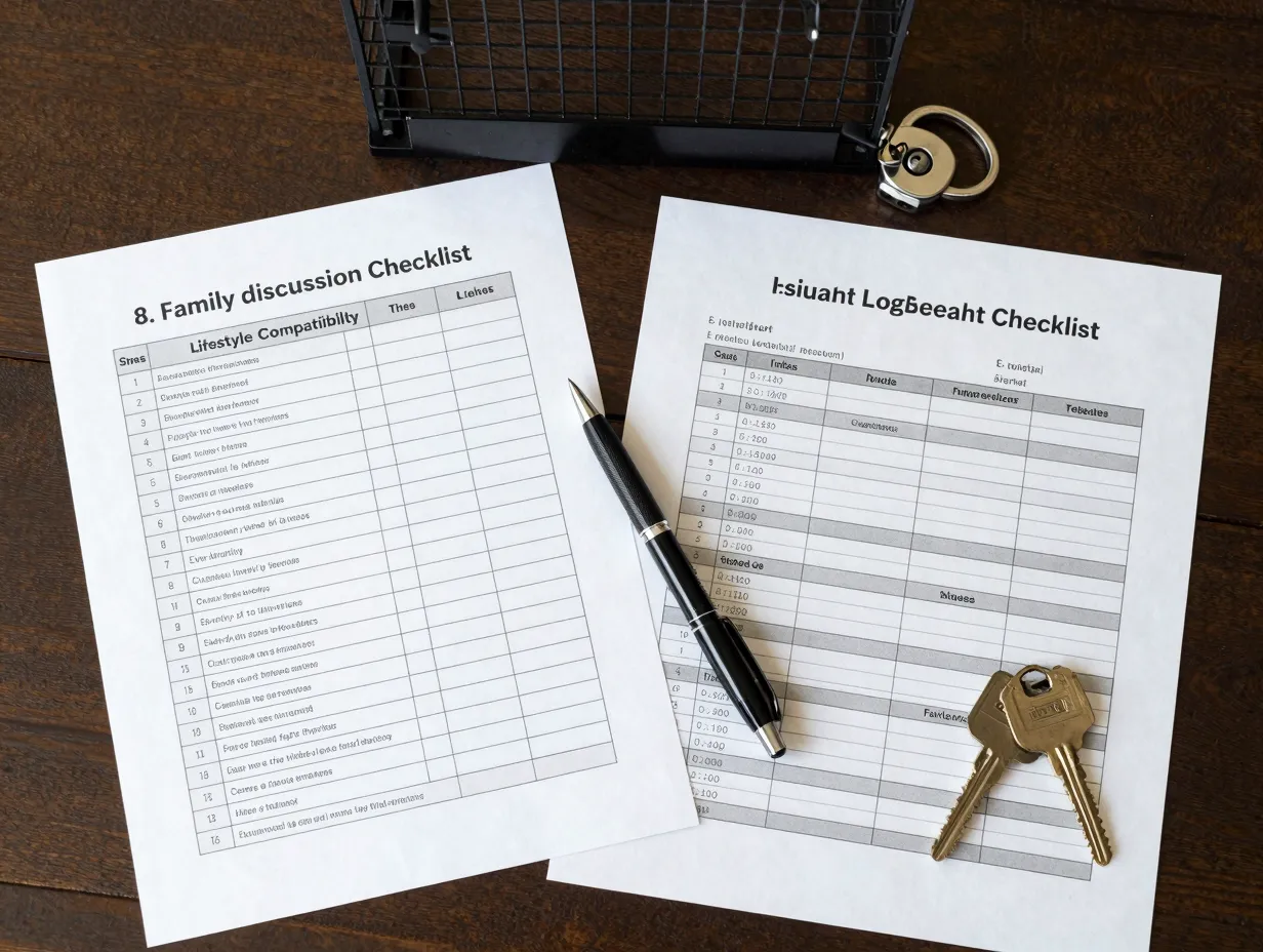 Family discussion checklist for giant dog breed lifestyle compatibility