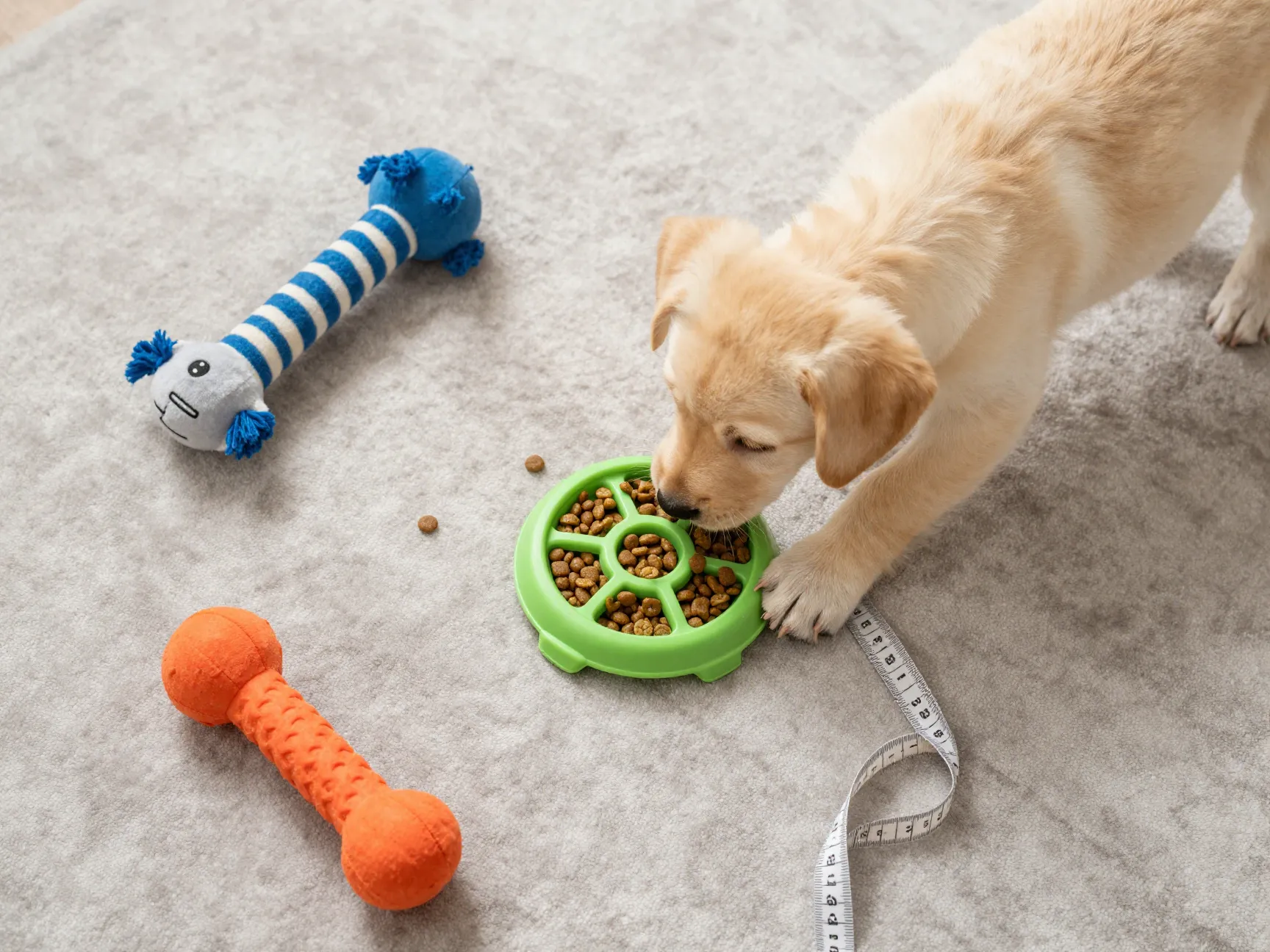 Safe puppy exercise mental stimulation puzzle feeder chew toys