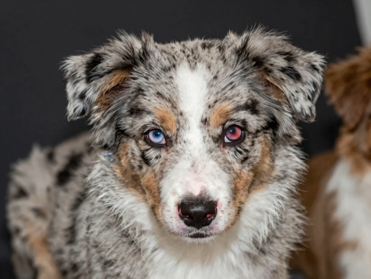 Dangerous double merle miniature australian shepherd puppies risk