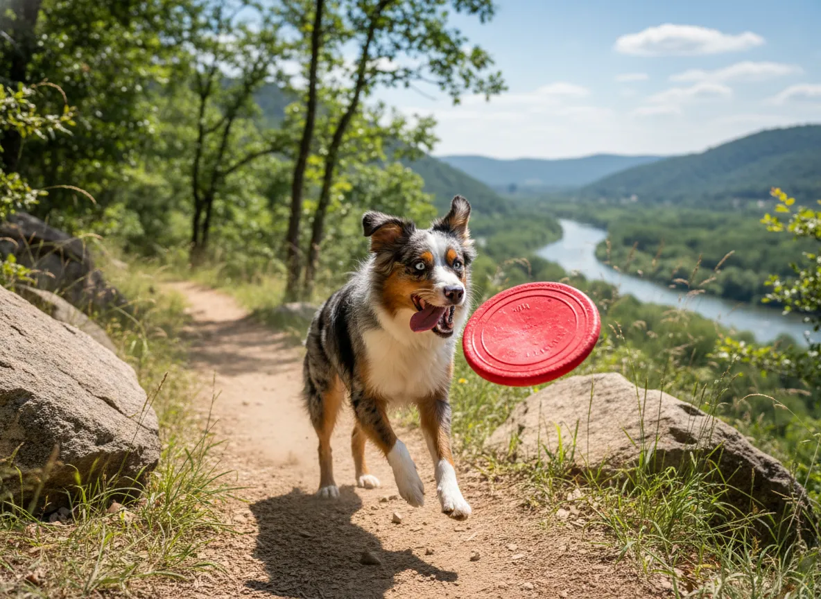 High energy miniature australian shepherd daily exercise needs