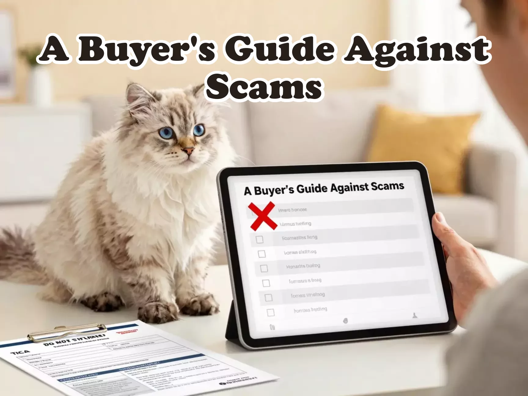Siberian kitten buyer checklist alert scam warning documents main
