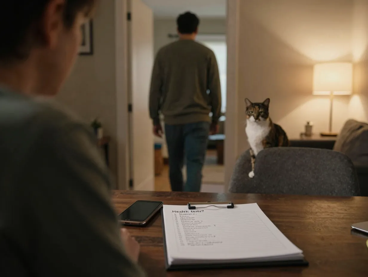 Dismissive evasive cat breeder refusing to answer buyer questions