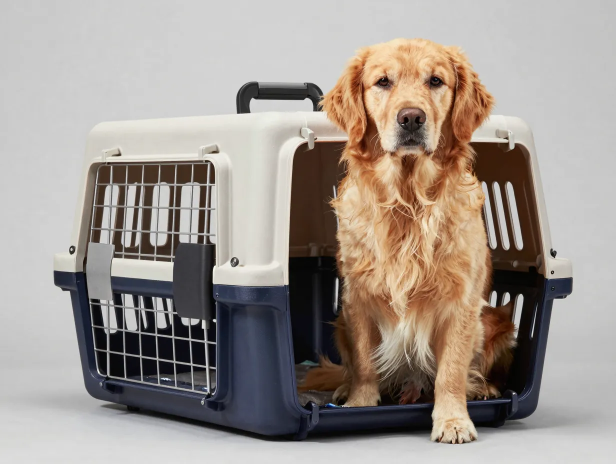 Airline cabin travel impossible for medium sized dog carrier