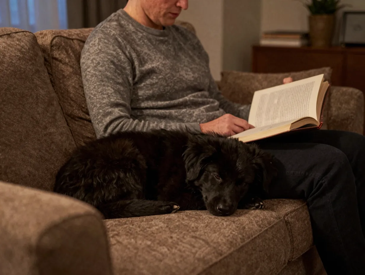 Building a strong bond through quiet companionship and routine