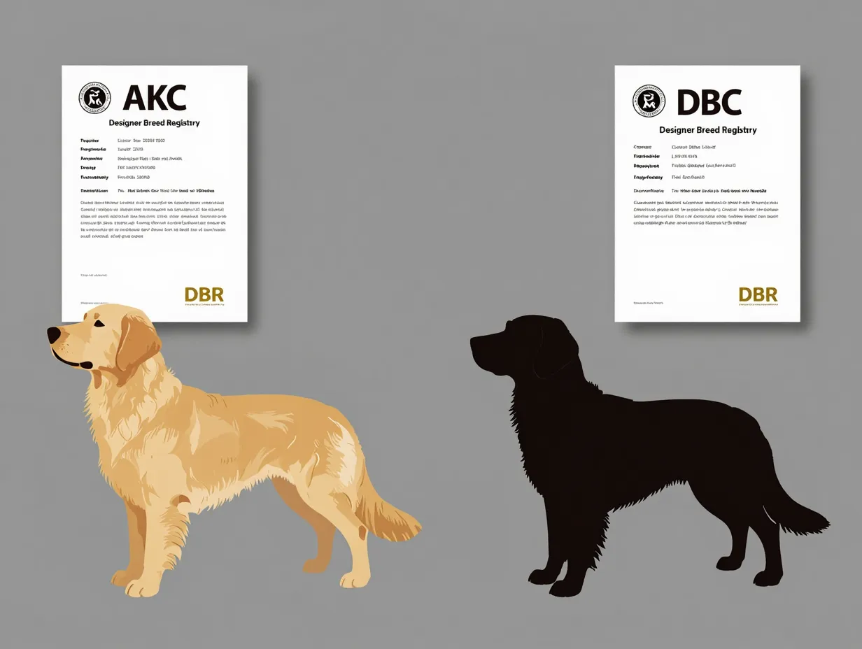 Not a purebred designer hybrid breeding diagram comparison