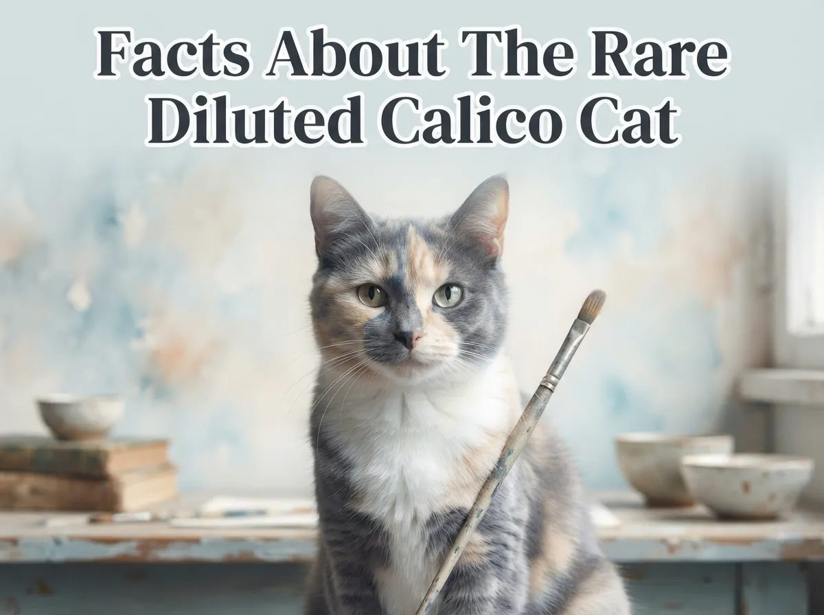 Facts about the rare diluted calico cat