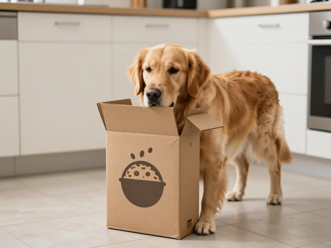 The dog with its head stuck in something it should not be in