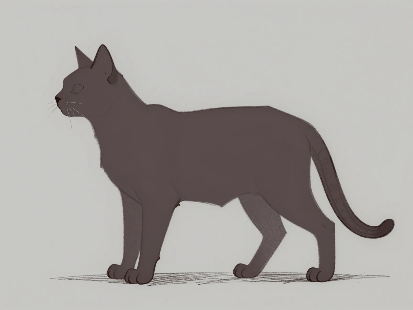 Tentacled or antennae hybrid cat