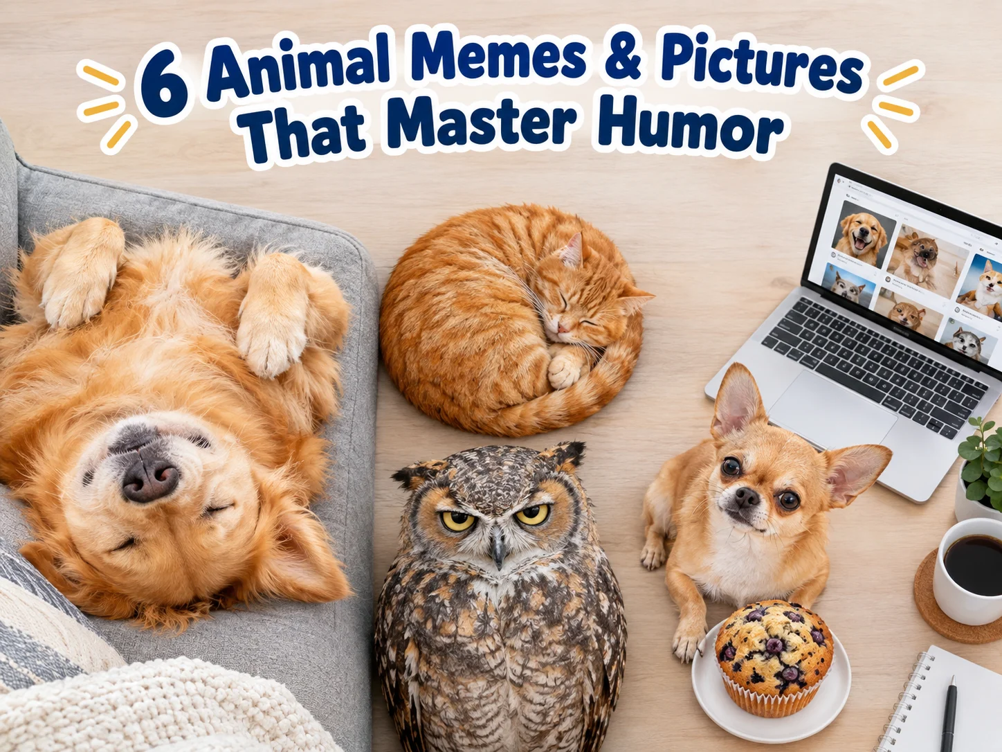 6 animal memes pictures that master humor