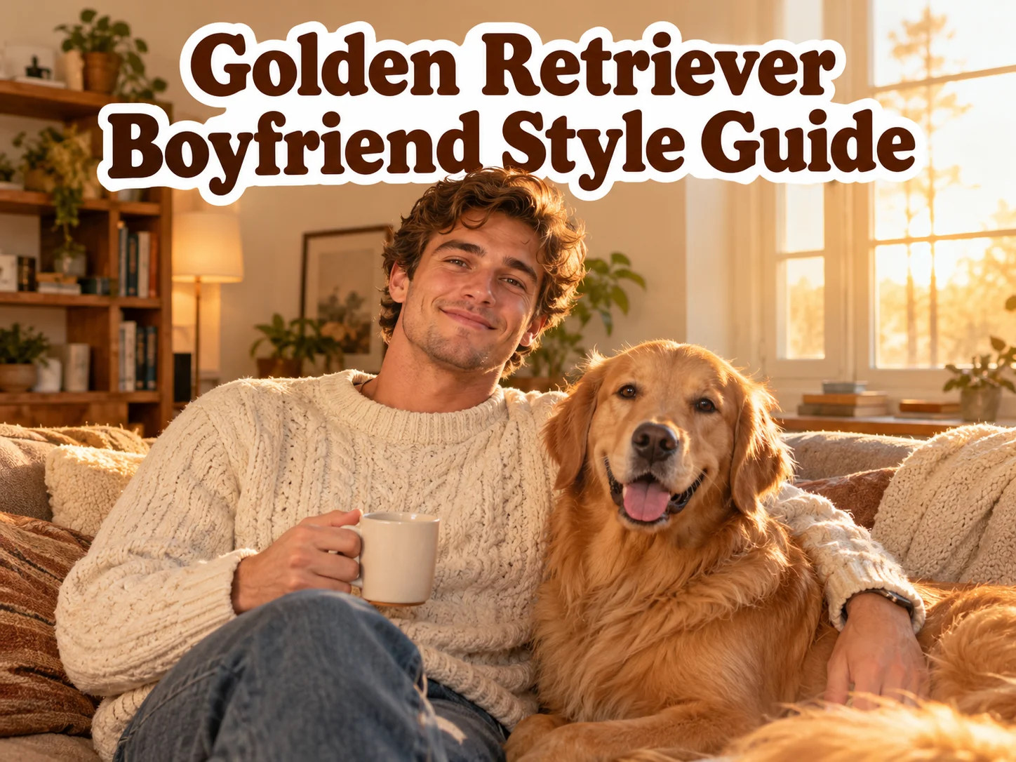 Golden retriever boyfriend style guide