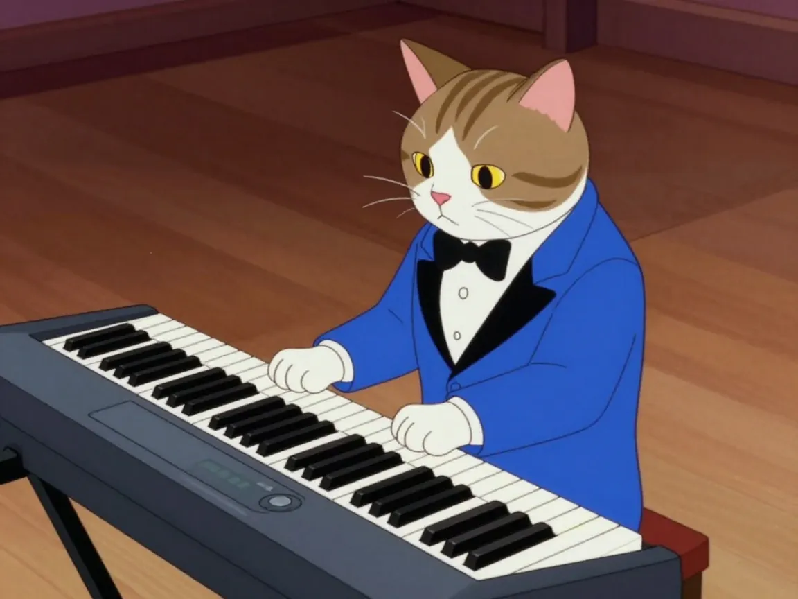 Keyboard cat the universal signal for wrap it up