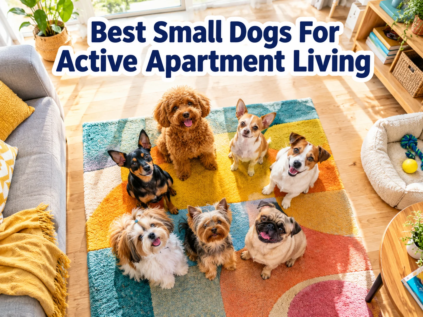 Best small dogs for active apartment living