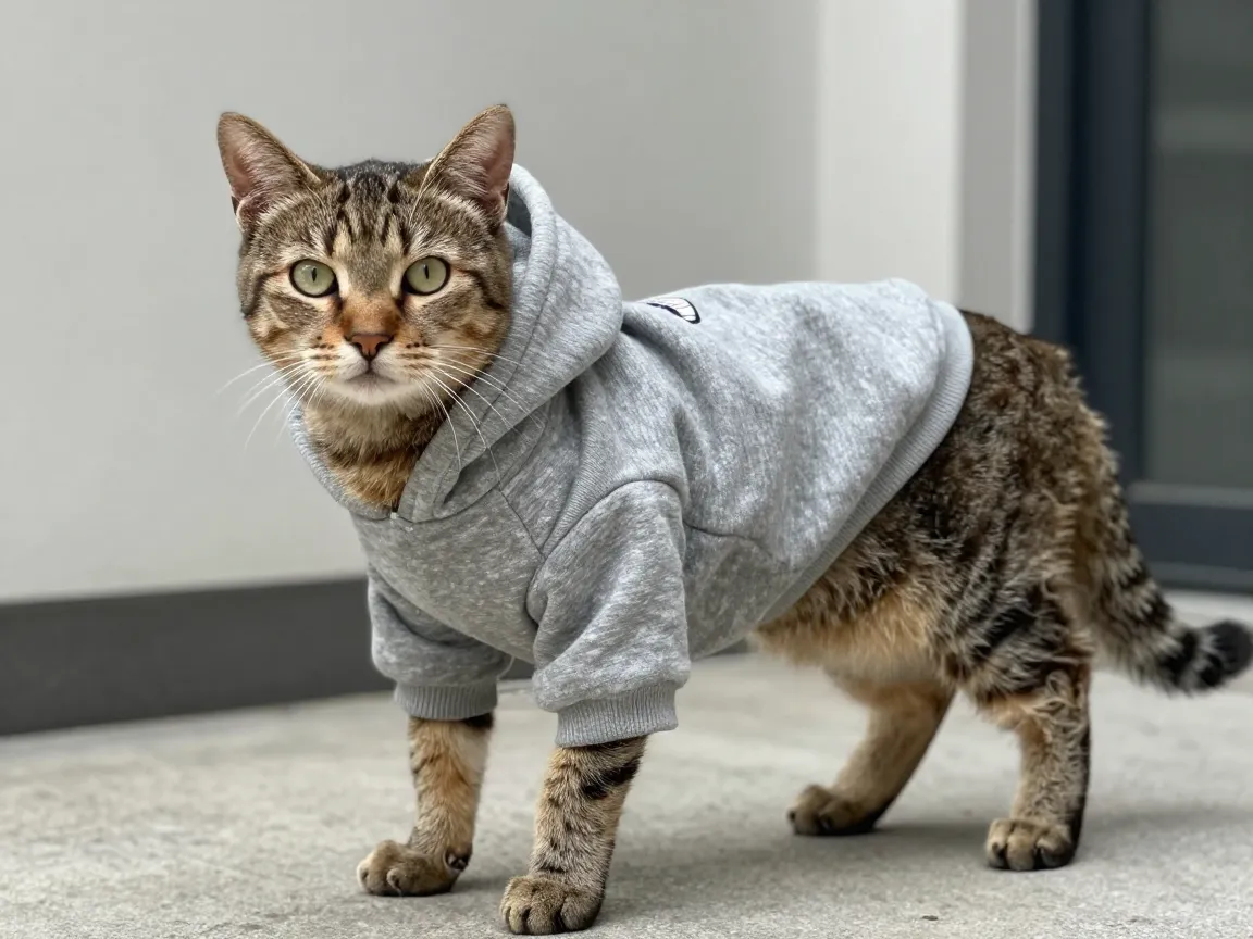 3 streetwear swag cat with urban edge