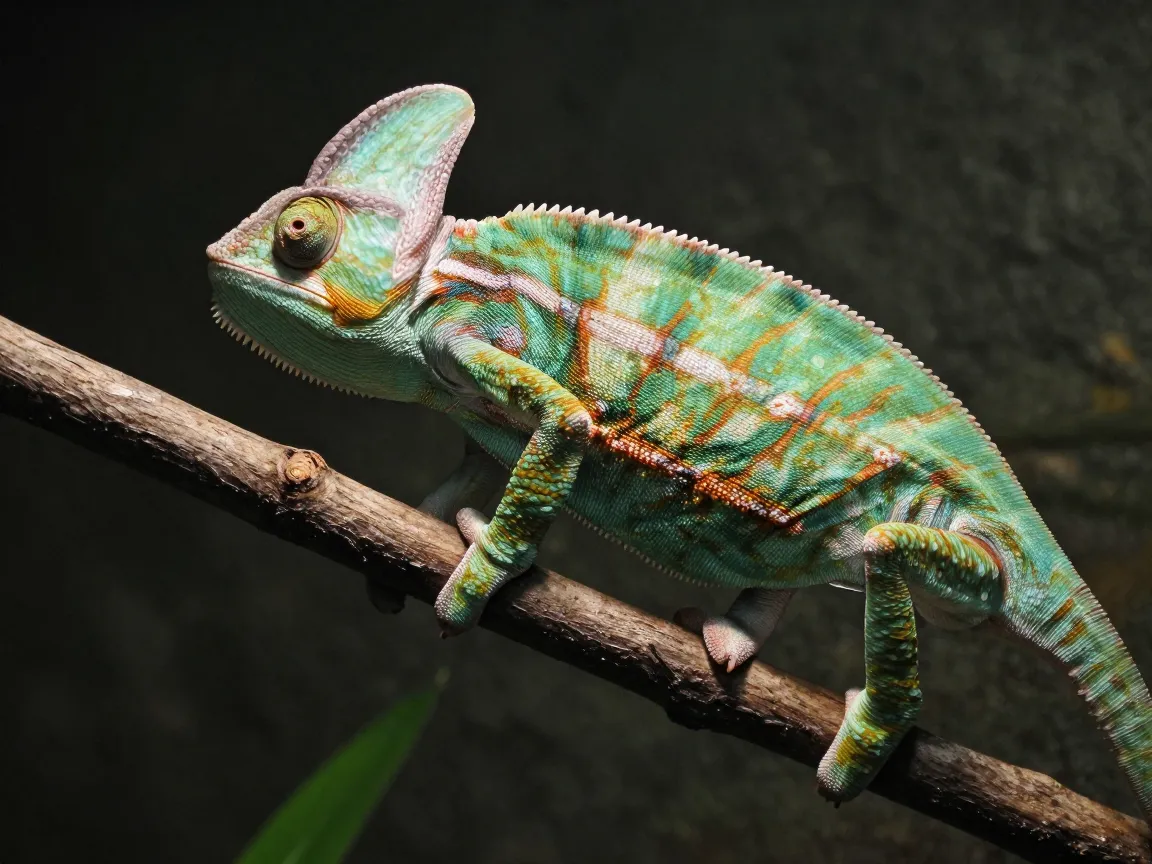 The action hero chameleon