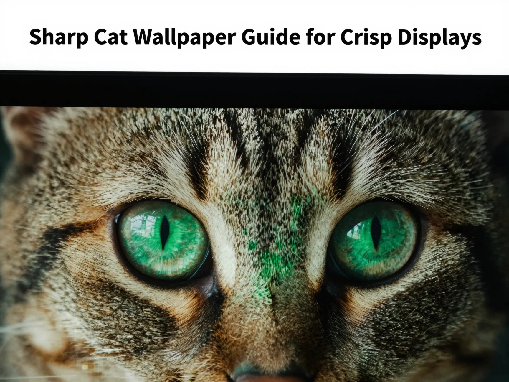 Sharp cat wallpaper guide for crisp displays