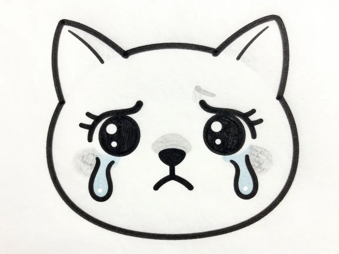 Crying cat meme