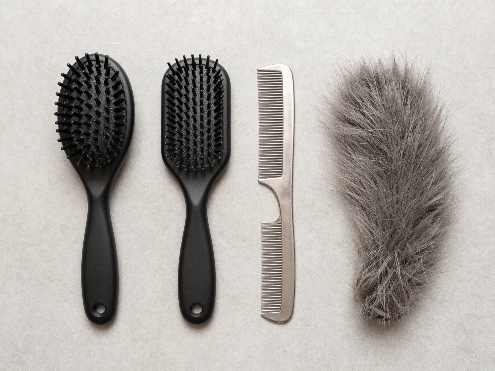 Use the right tools and gentle technique for the double coat