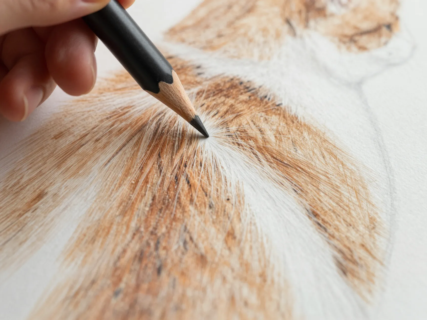Fur texture rendering method with directional strokes