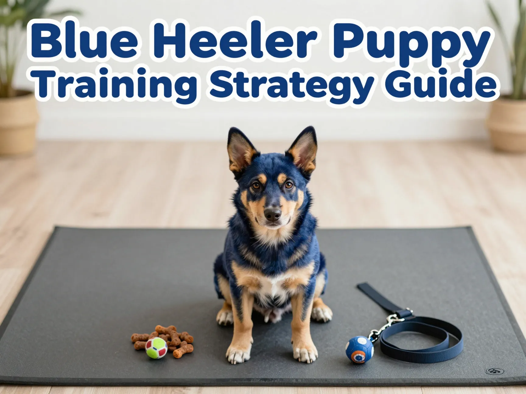 Blue heeler puppy training strategy guide