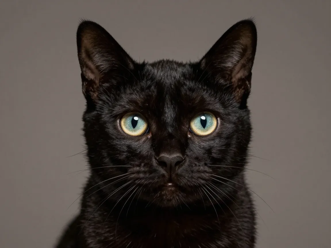 Wide eyed shock cat