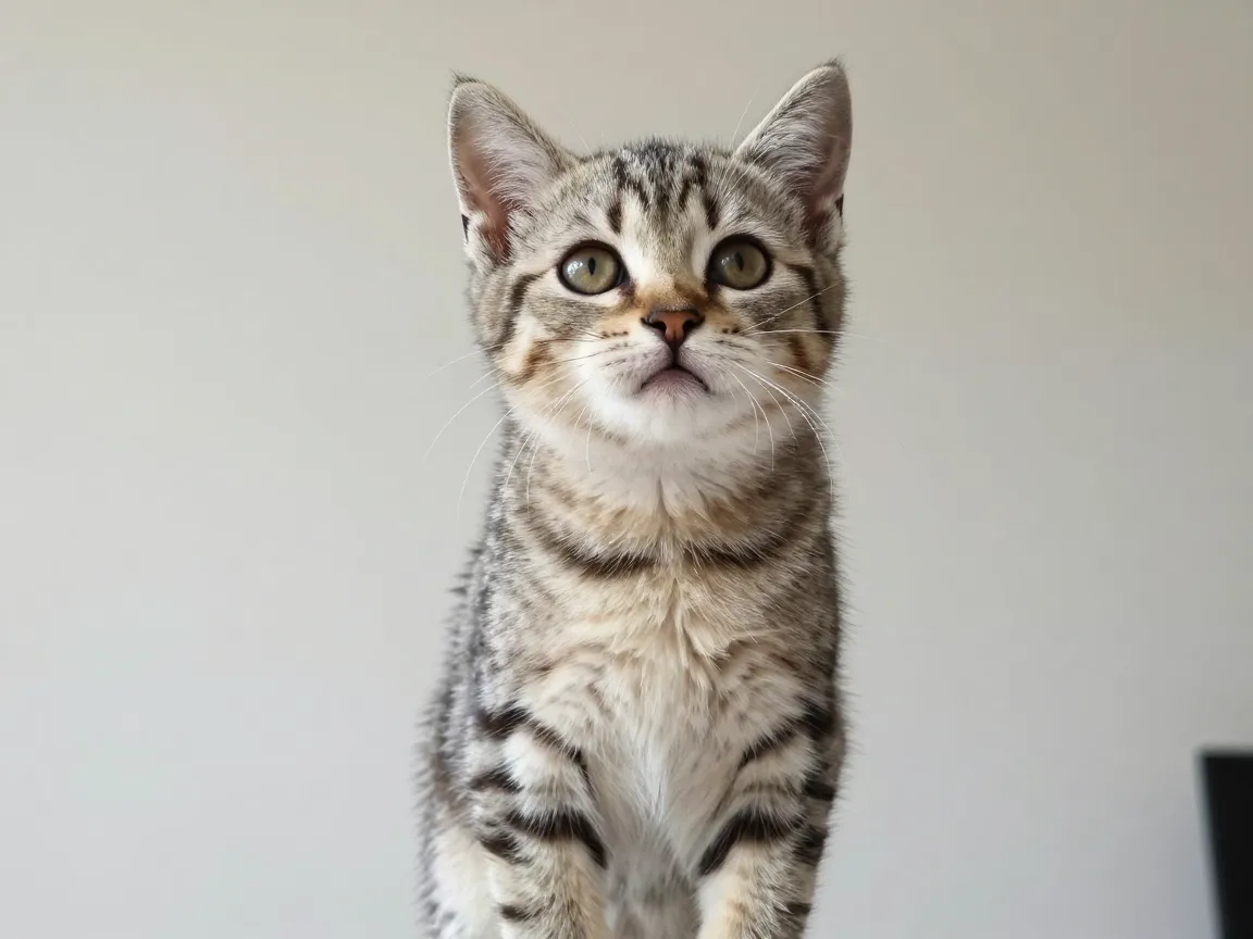 The encouraging kitten pep talk