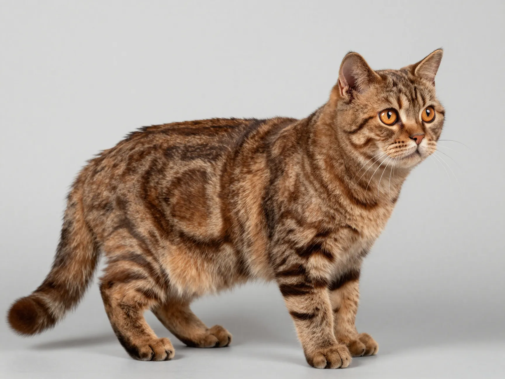 The chocolate tabby