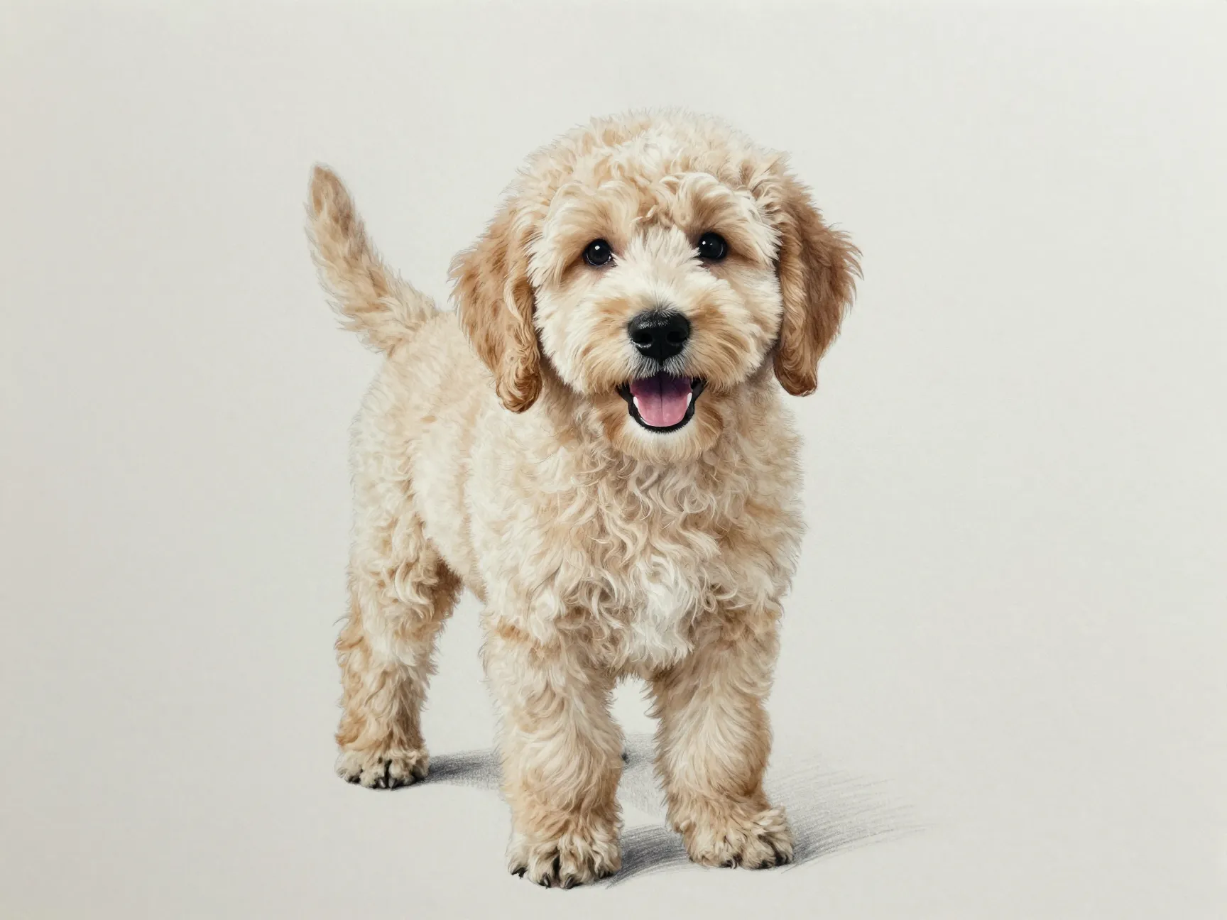 Art for kids hubs goldendoodle puppy video tutorial