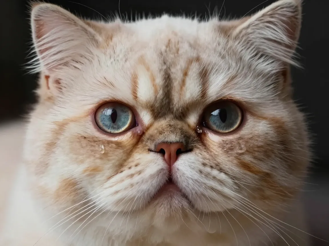 Crying cat