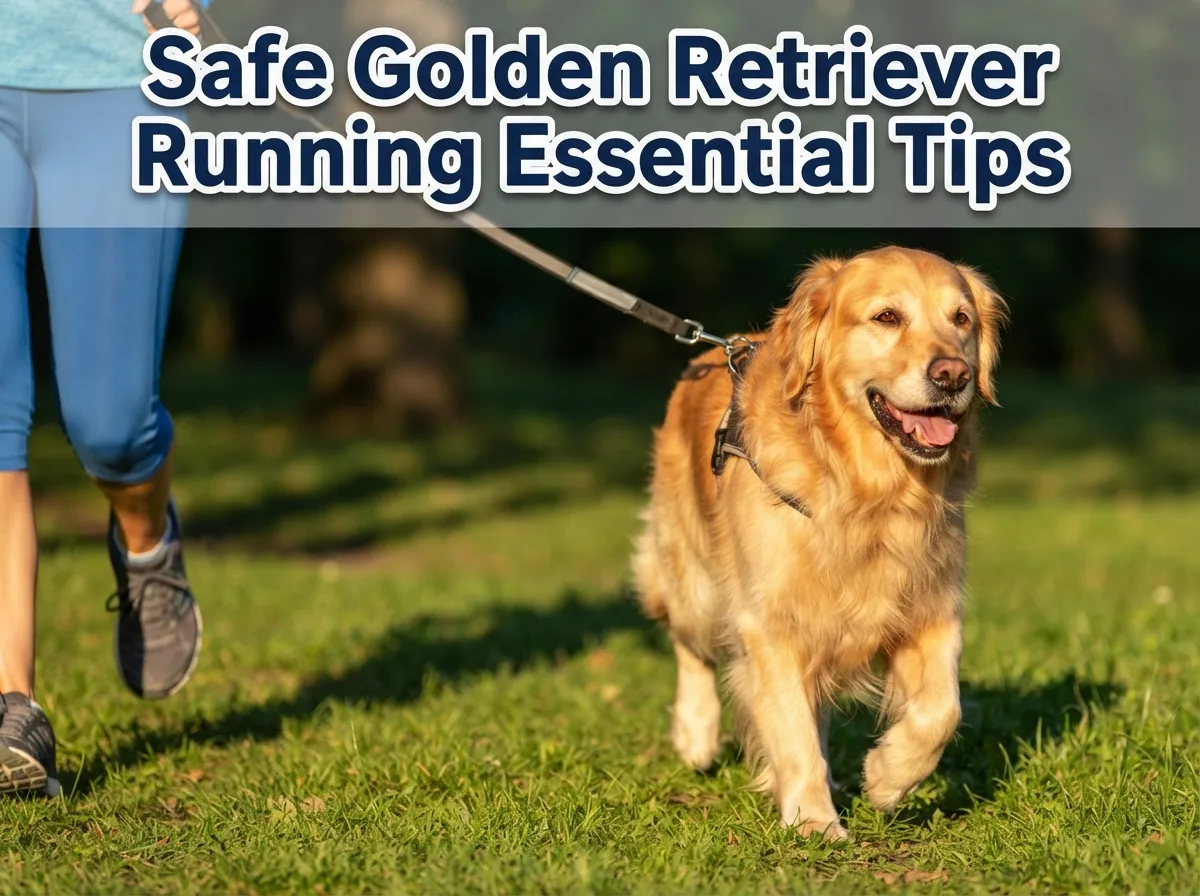 Safe golden retriever running essential tips