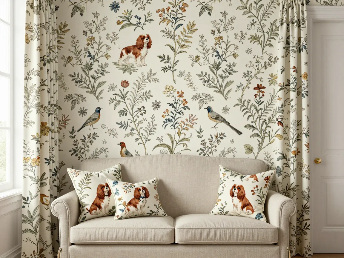 Chinoiserie and pattern driven textiles